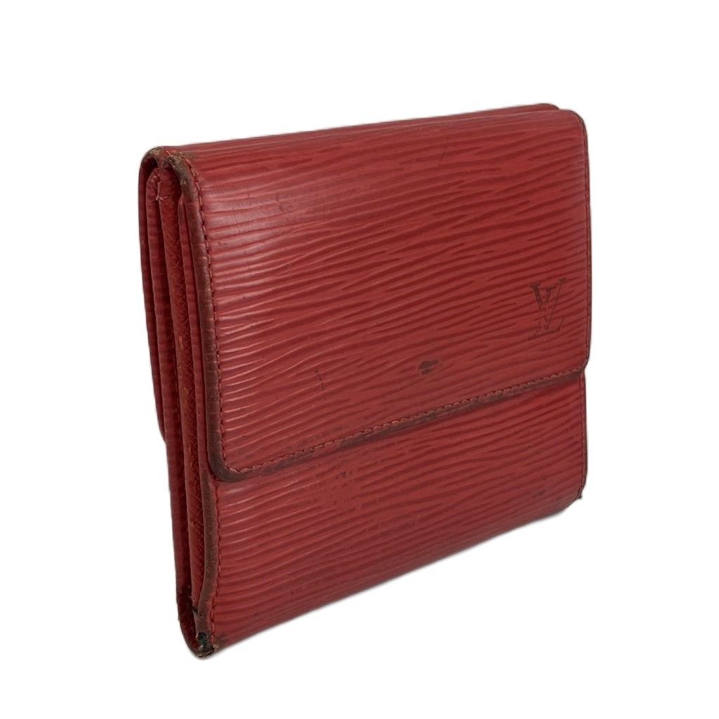 Louis Vuitton Epi Porte Monet Billets Cult Cles Wallet Bifold Leather Hook Logo — view 5