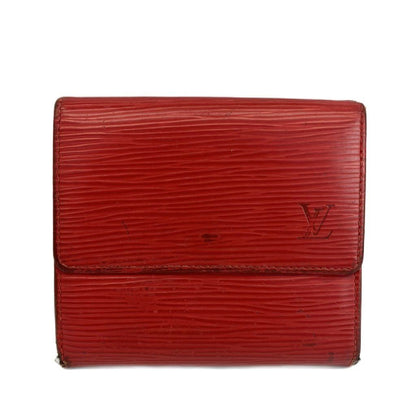 Louis Vuitton Epi Porte Monet Billets Cult Cles Wallet Bifold Leather Hook Logo
