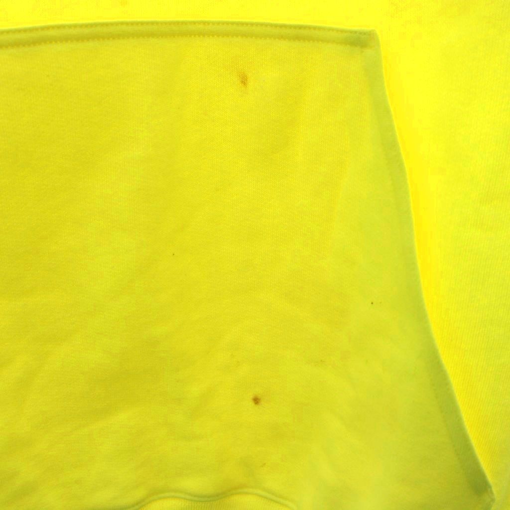 Balenciaga Sweatshirt Pullover Hoodie M Yellow Long Sleeve Brushed Lining — view 7