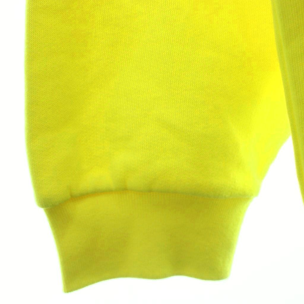 Balenciaga Sweatshirt Pullover Hoodie M Yellow Long Sleeve Brushed Lining — view 5