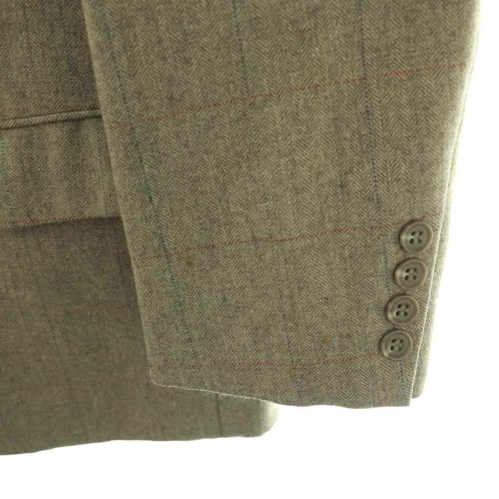 Dior Monsieur Suit 3 Piece Tailored Jacket Vest Gray Multicolor ES — view 6