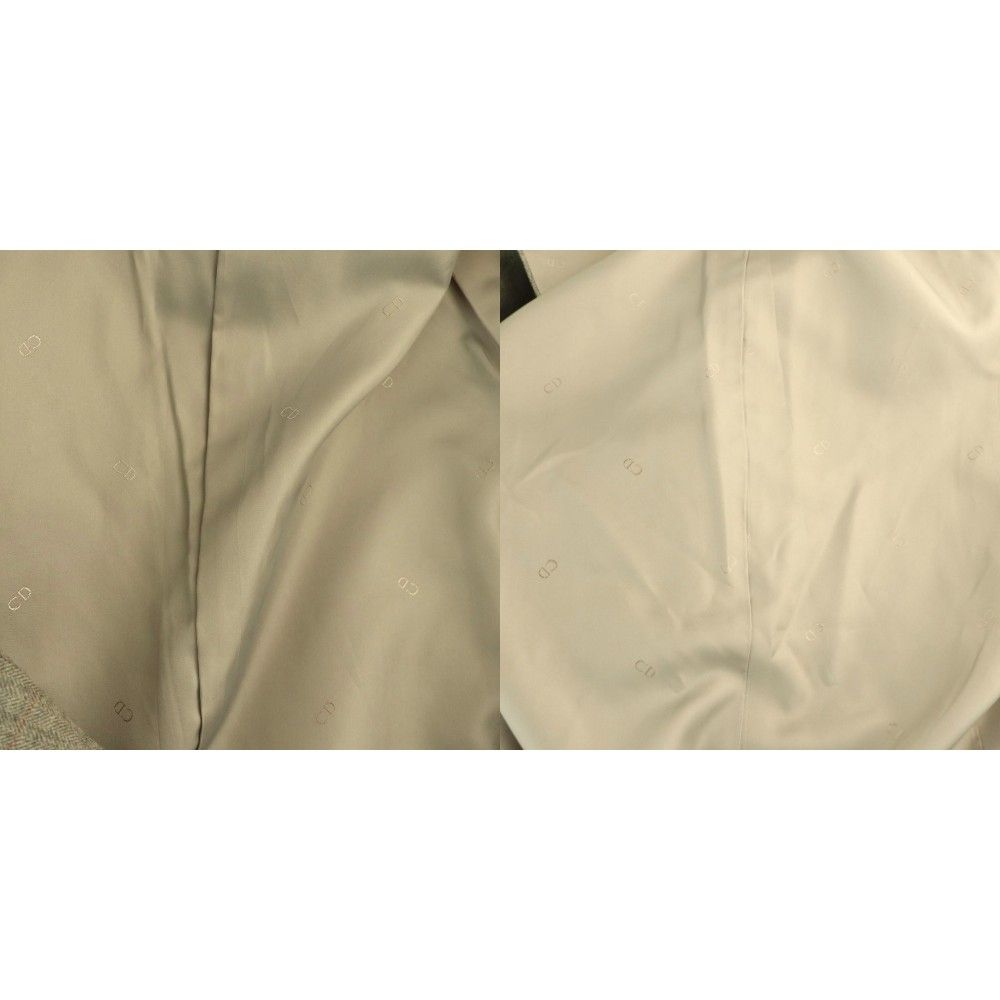 Dior Monsieur Suit 3 Piece Tailored Jacket Vest Gray Multicolor ES — view 5