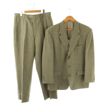 Dior Monsieur Suit 3 Piece Tailored Jacket Vest Gray Multicolor ES