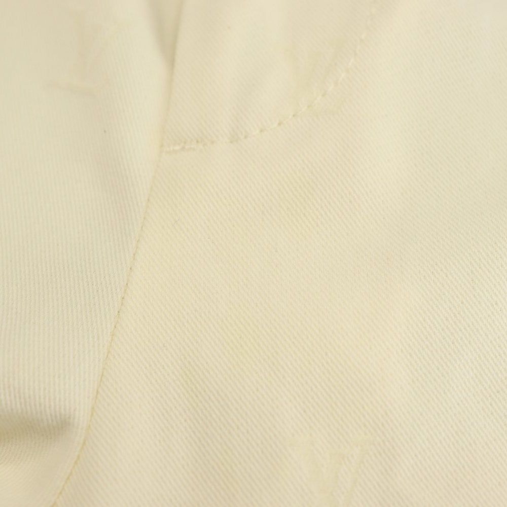 Louis Vuitton Short Zipper Fly Logo Cotton 52 Ivory — view 6