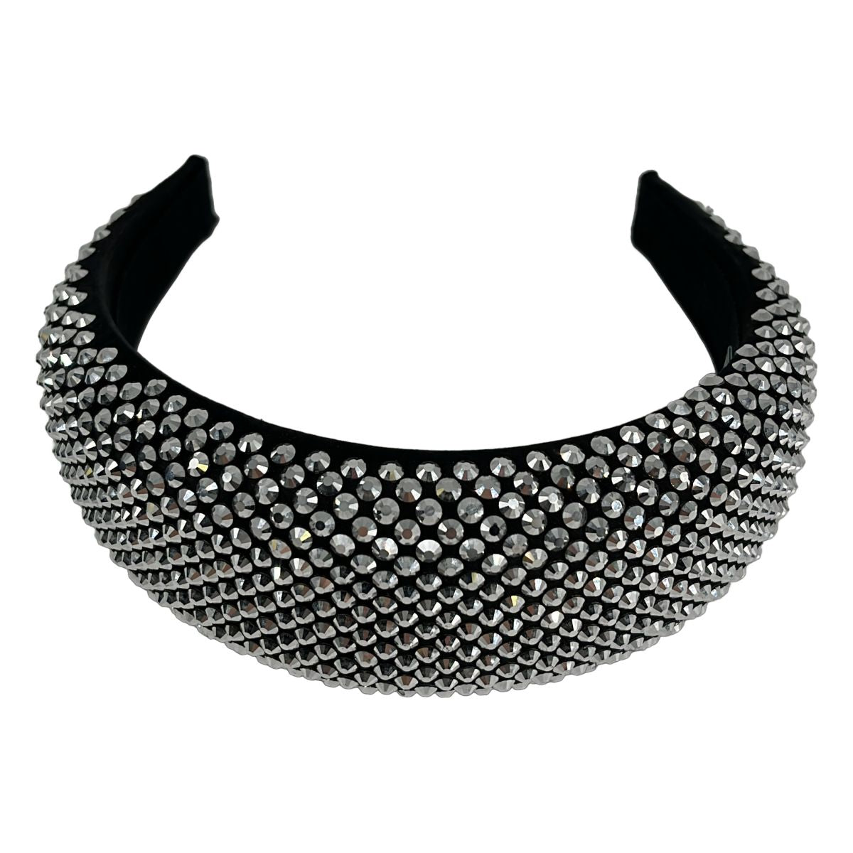 Prada Visual Crystal Headband TU Black — view 5