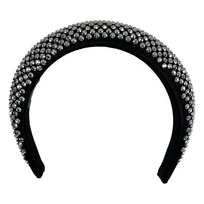 Prada Visual Crystal Headband TU Black