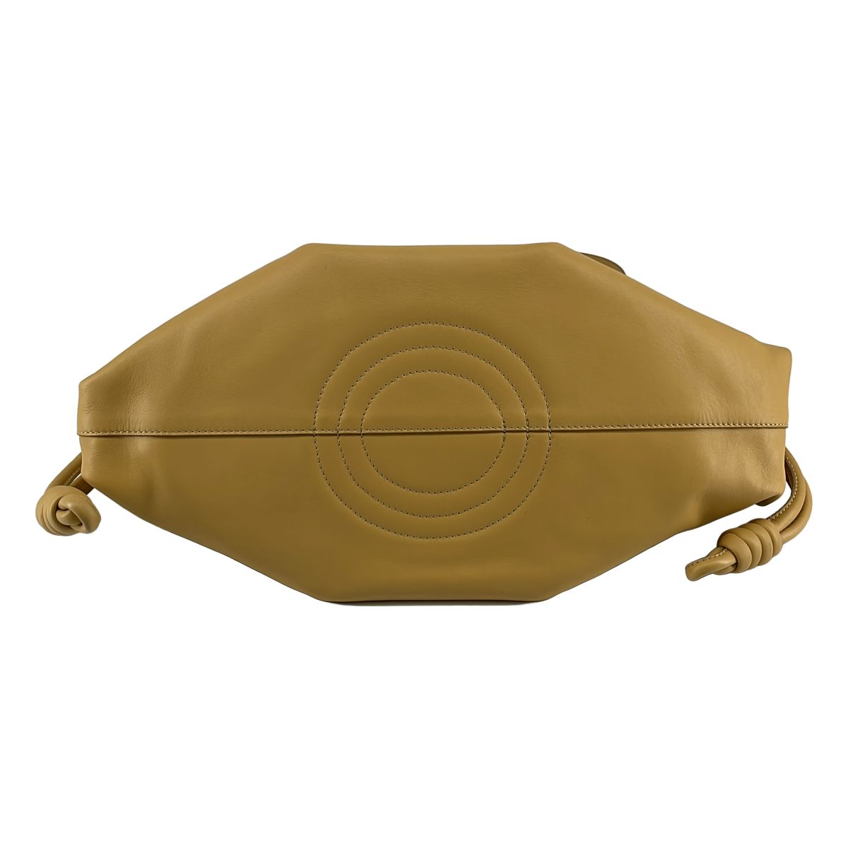 Loewe Leather 2-Way Hand Shoulder Paseo Bag Camel — view 7