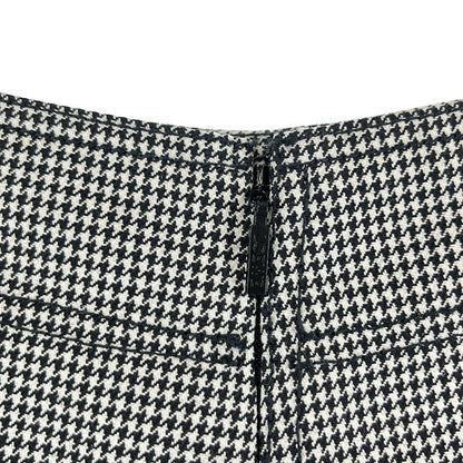 Loewe Houndstooth Skirt 34 Gray — view 9