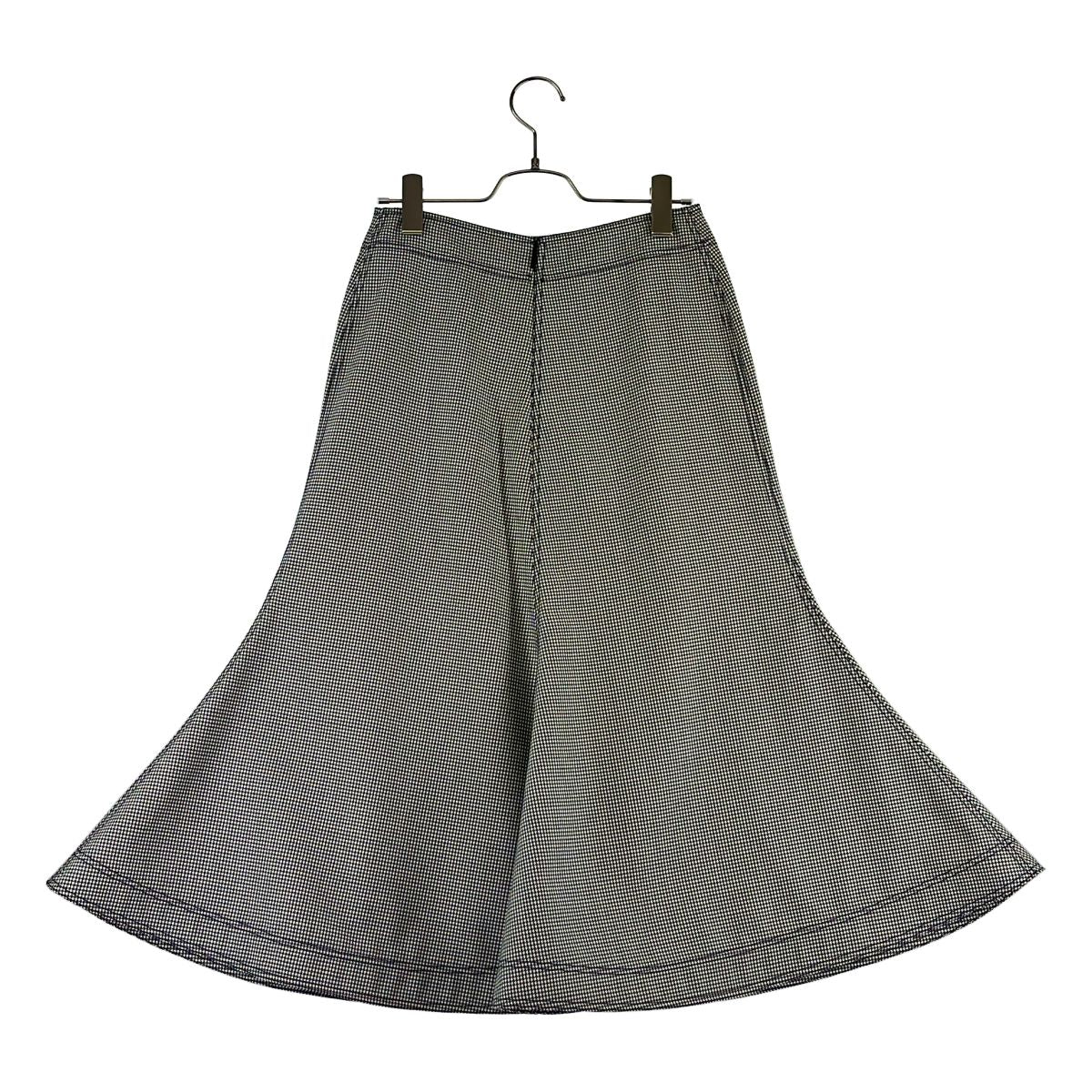 Loewe Houndstooth Skirt 34 Gray — view 4