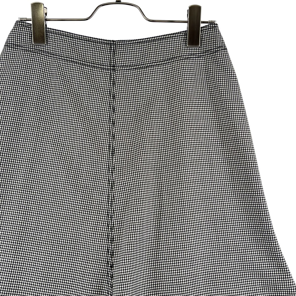 Loewe Houndstooth Skirt 34 Gray — view 2