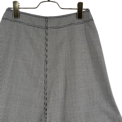 Loewe Houndstooth Skirt 34 Gray — view 2