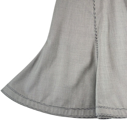 Loewe Houndstooth Skirt 34 Gray — view 3