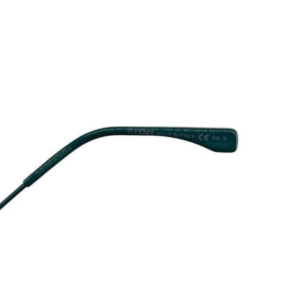Fendi Round Frame Eyewear Sunglasses 53 22 Green — view 6