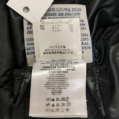 Moncler Argeles Giubbotto Down Jacket Coat 00 Charcoal Gray — view 9