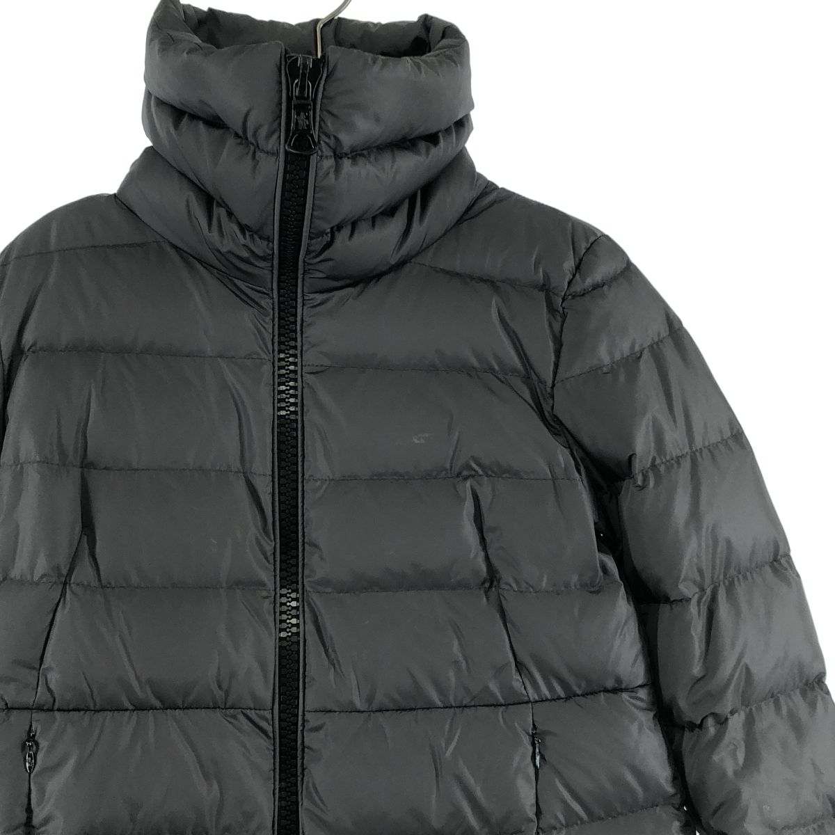 Moncler Argeles Giubbotto Down Jacket Coat 00 Charcoal Gray — view 2