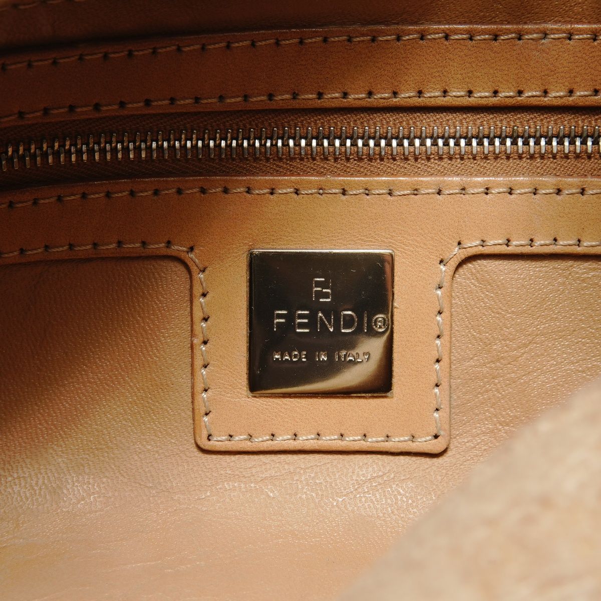 Fendi Shoulder Bag Zucca Pattern Mamma Bucket — view 9