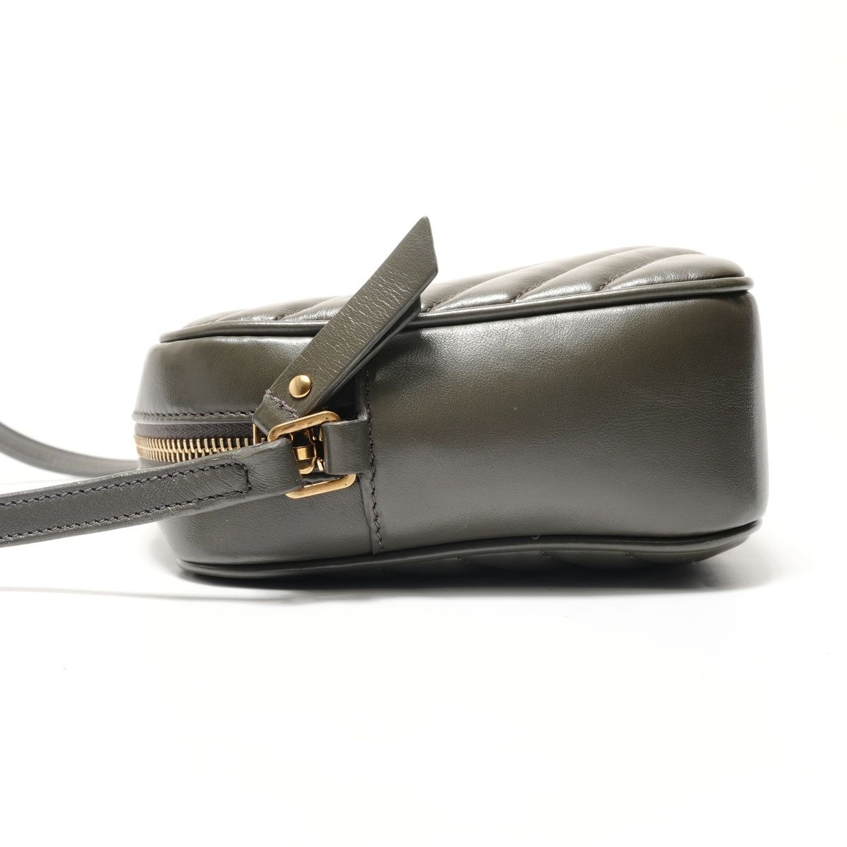 Saint Laurent Yves Shoulder Bag Quilted Gold — view 3
