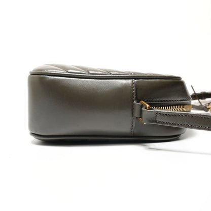 Saint Laurent Yves Shoulder Bag Quilted Gold — view 4