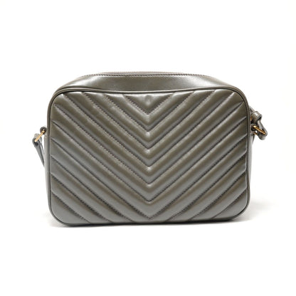 Saint Laurent Yves Shoulder Bag Quilted Gold — view 2