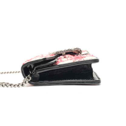 Gucci Shoulder Bag Dionysus GG Tweed Silver — view 3