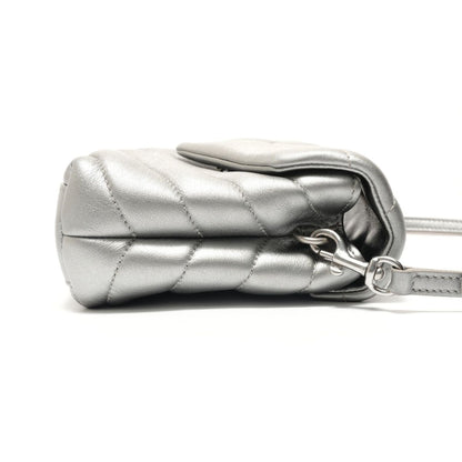Saint Laurent Yves Shoulder Bag Silver Lou — view 4