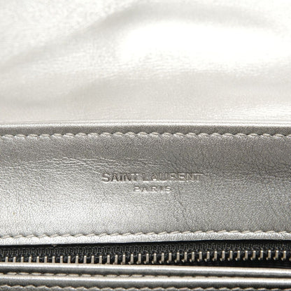 Saint Laurent Yves Shoulder Bag Silver Lou — view 9
