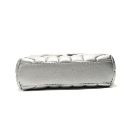 Saint Laurent Yves Shoulder Bag Silver Lou — view 7