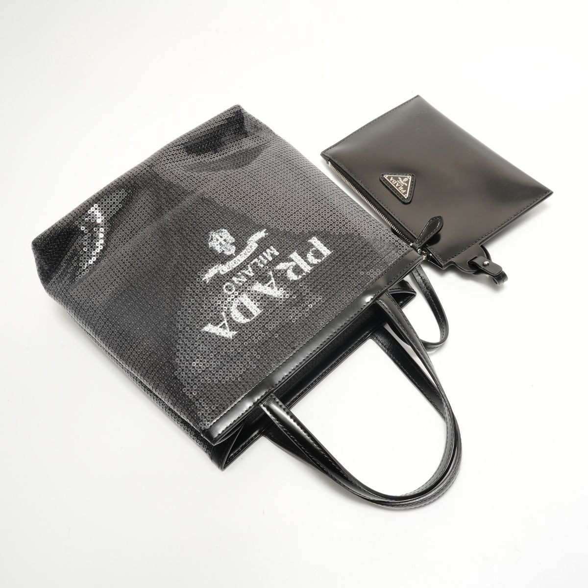 Prada Handbag Sequin Mesh — view 8