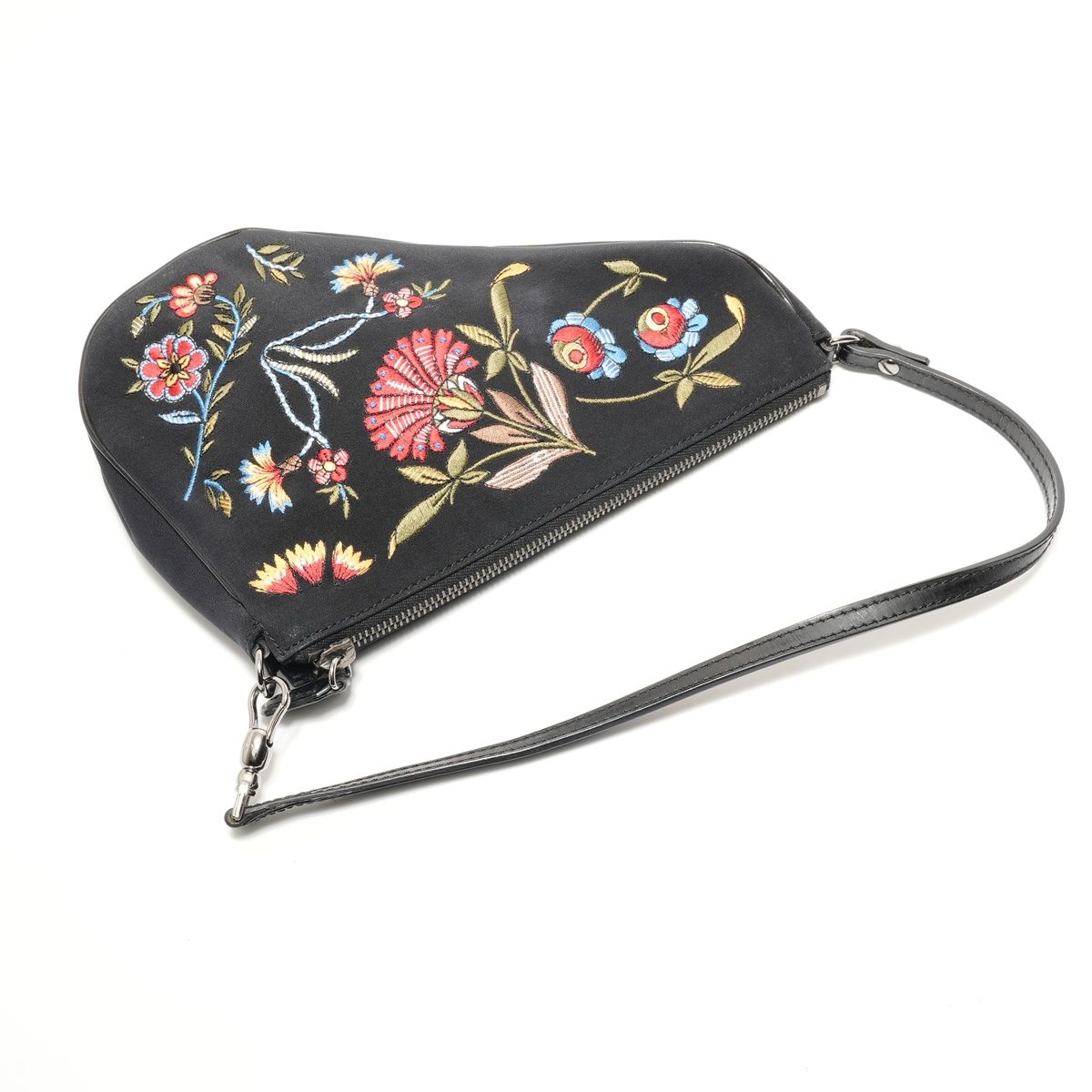 Dior Shoulder Bag Satin Embroidery Mini — view 8