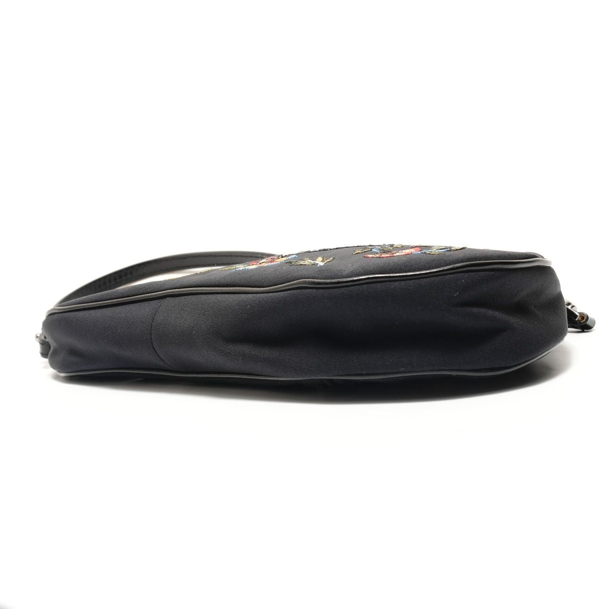Dior Shoulder Bag Satin Embroidery Mini — view 7