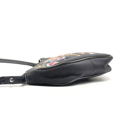 Dior Shoulder Bag Satin Embroidery Mini — view 3