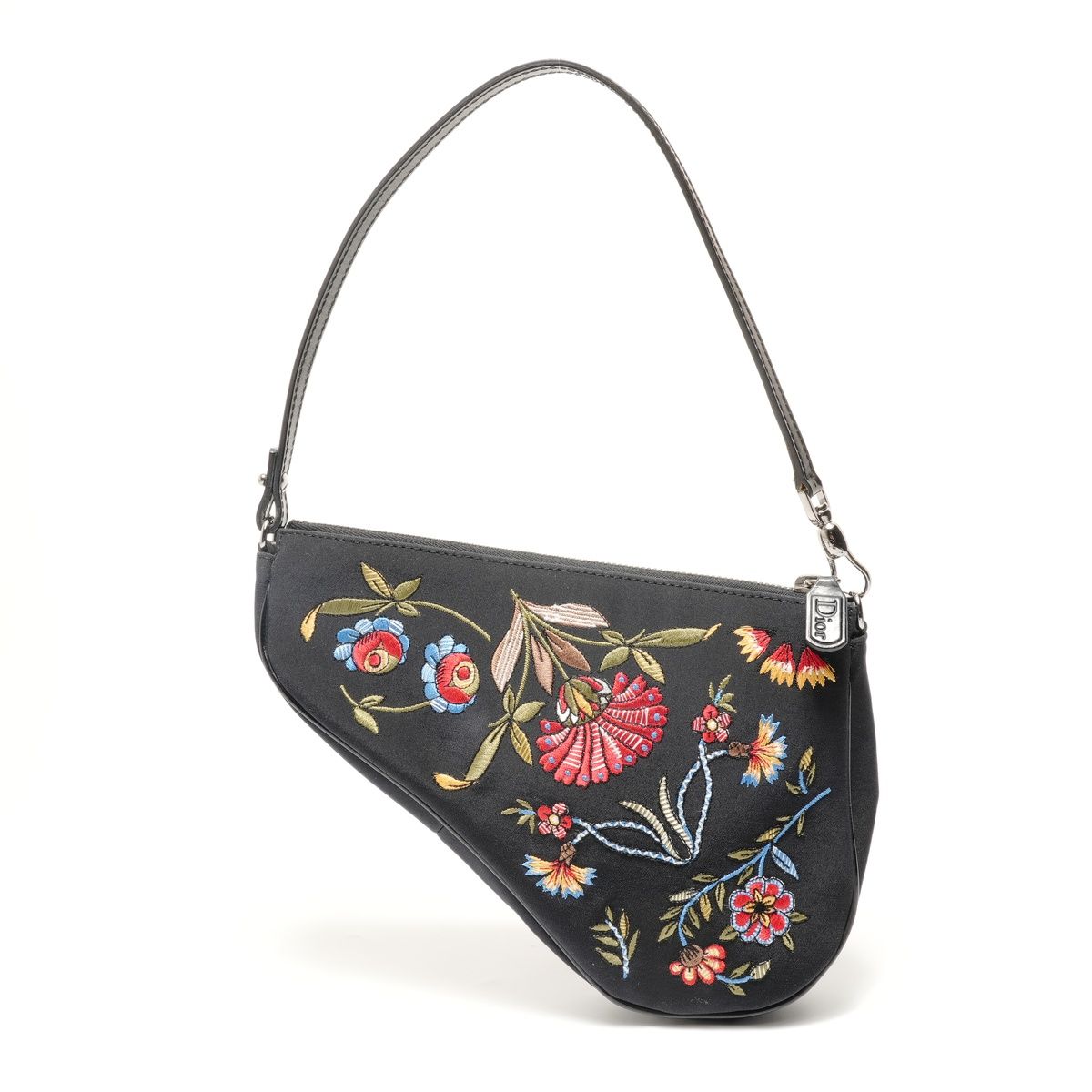 Dior Shoulder Bag Satin Embroidery Mini — view 2