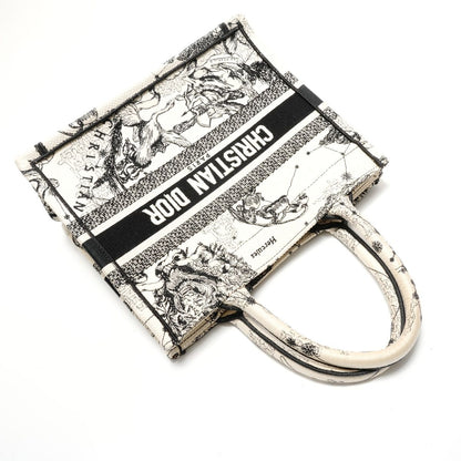 Dior Tote Book Small Jacquard Canvas — view 8