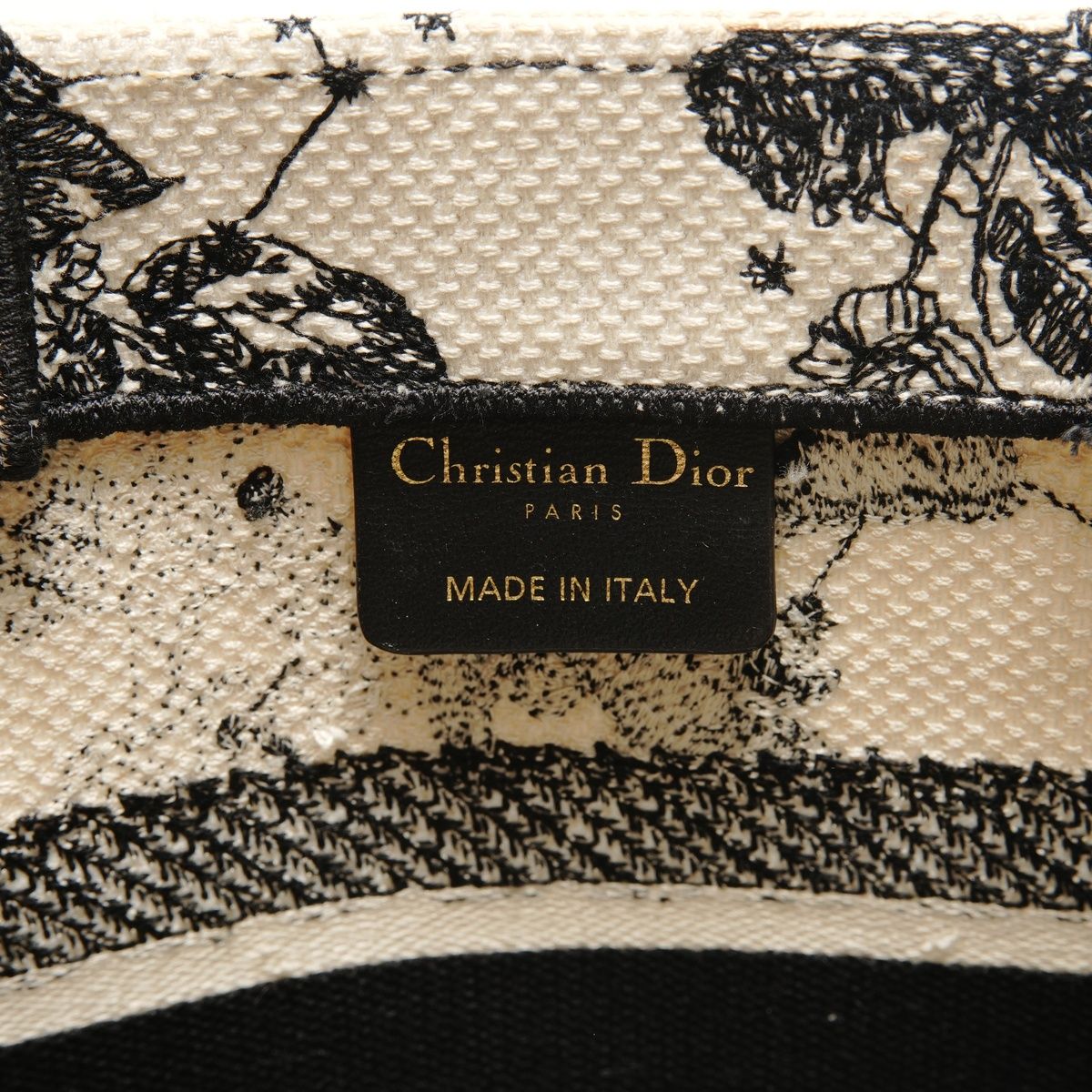 Dior Tote Book Small Jacquard Canvas — view 9