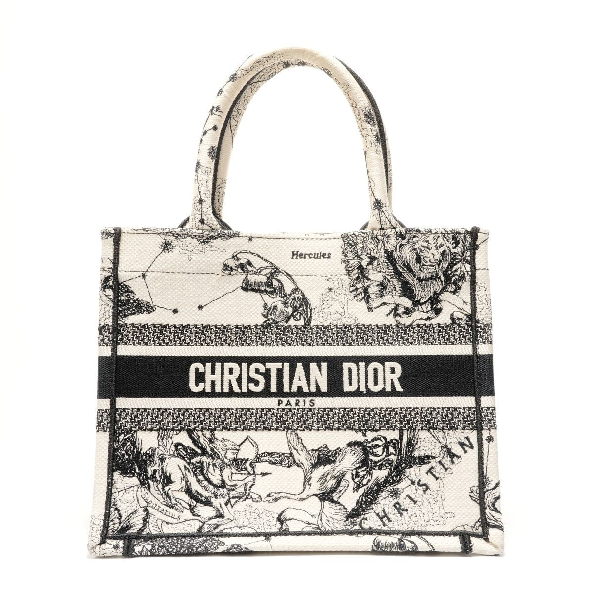 Dior Tote Book Small Jacquard Canvas