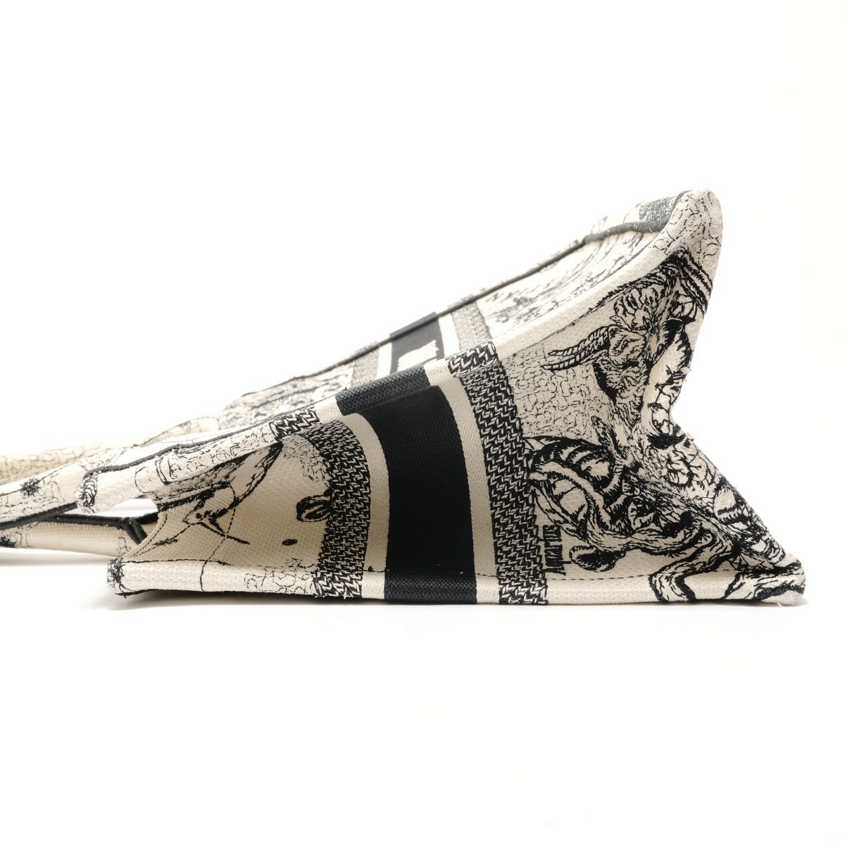 Dior Tote Book Small Jacquard Canvas — view 3