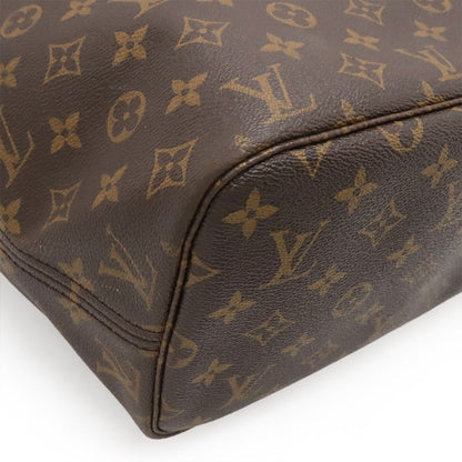 Louis Vuitton Monogram Neverfull MM Tote Shoulder Bag Pivoine Pouch Out of Stock — view 3