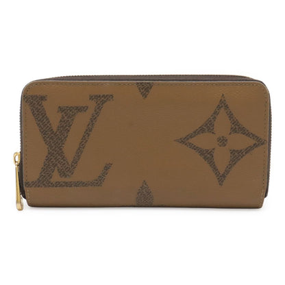 Louis Vuitton Monogram Giant Reverse Zippy Wallet Zip Around