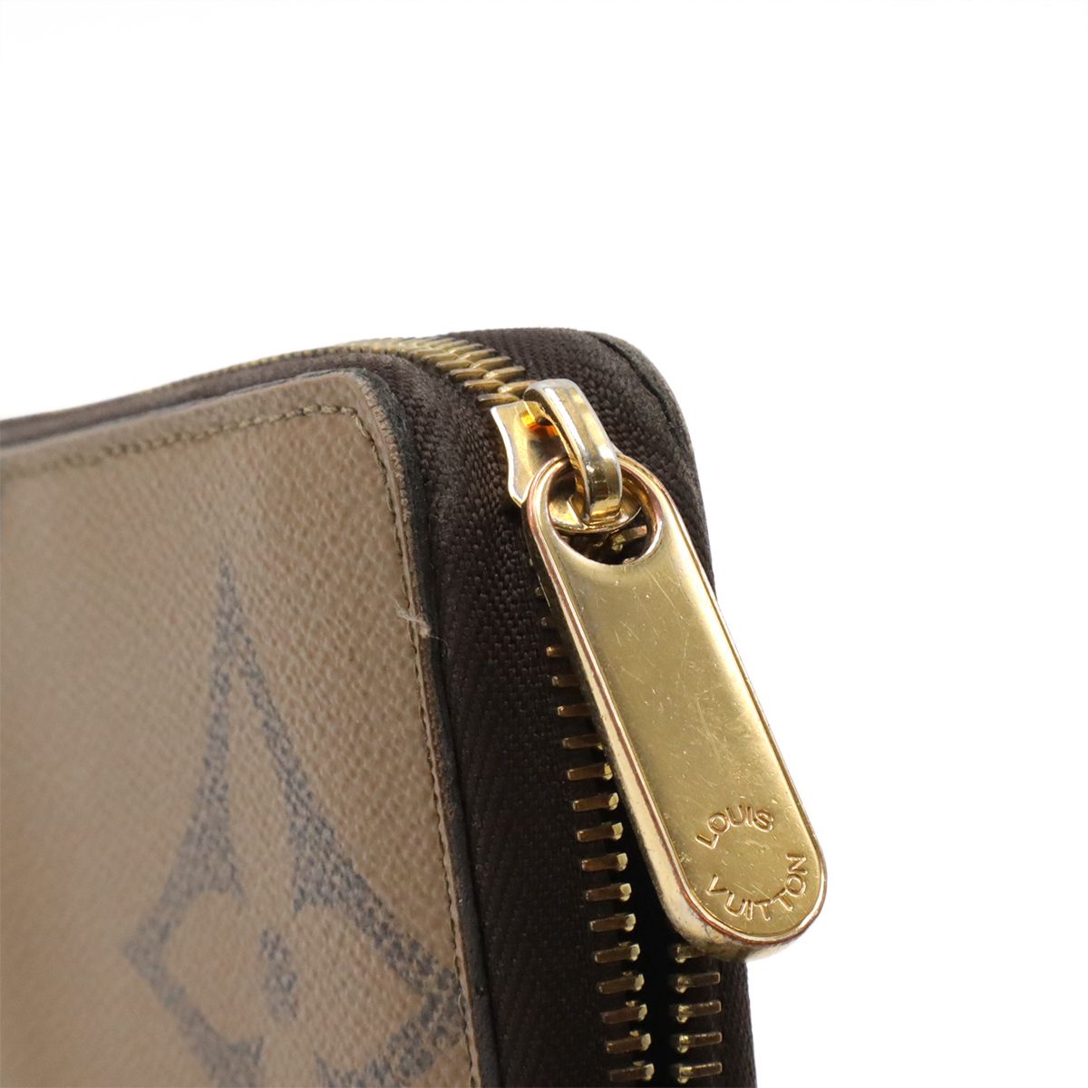 Louis Vuitton Monogram Giant Reverse Zippy Wallet Zip Around — view 4