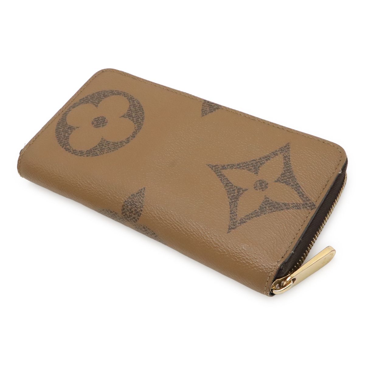 Louis Vuitton Monogram Giant Reverse Zippy Wallet Zip Around — view 2