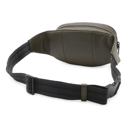 Bottega Veneta Intrecciato Belt Bag Waist Pouch Hip Leather Khaki — view 2