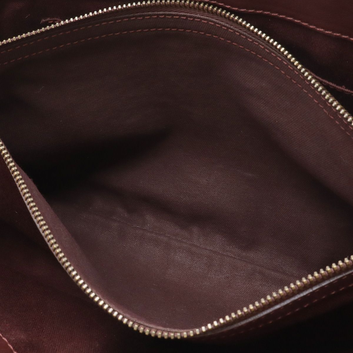 Celine Boogie Tote Leather Bordeaux Winered Gold — view 7