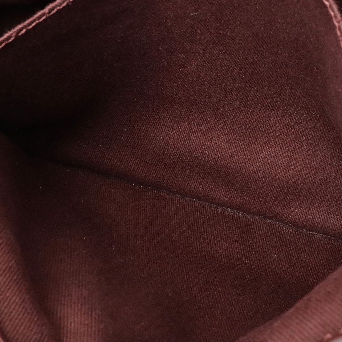 Celine Boogie Tote Leather Bordeaux Winered Gold — view 8