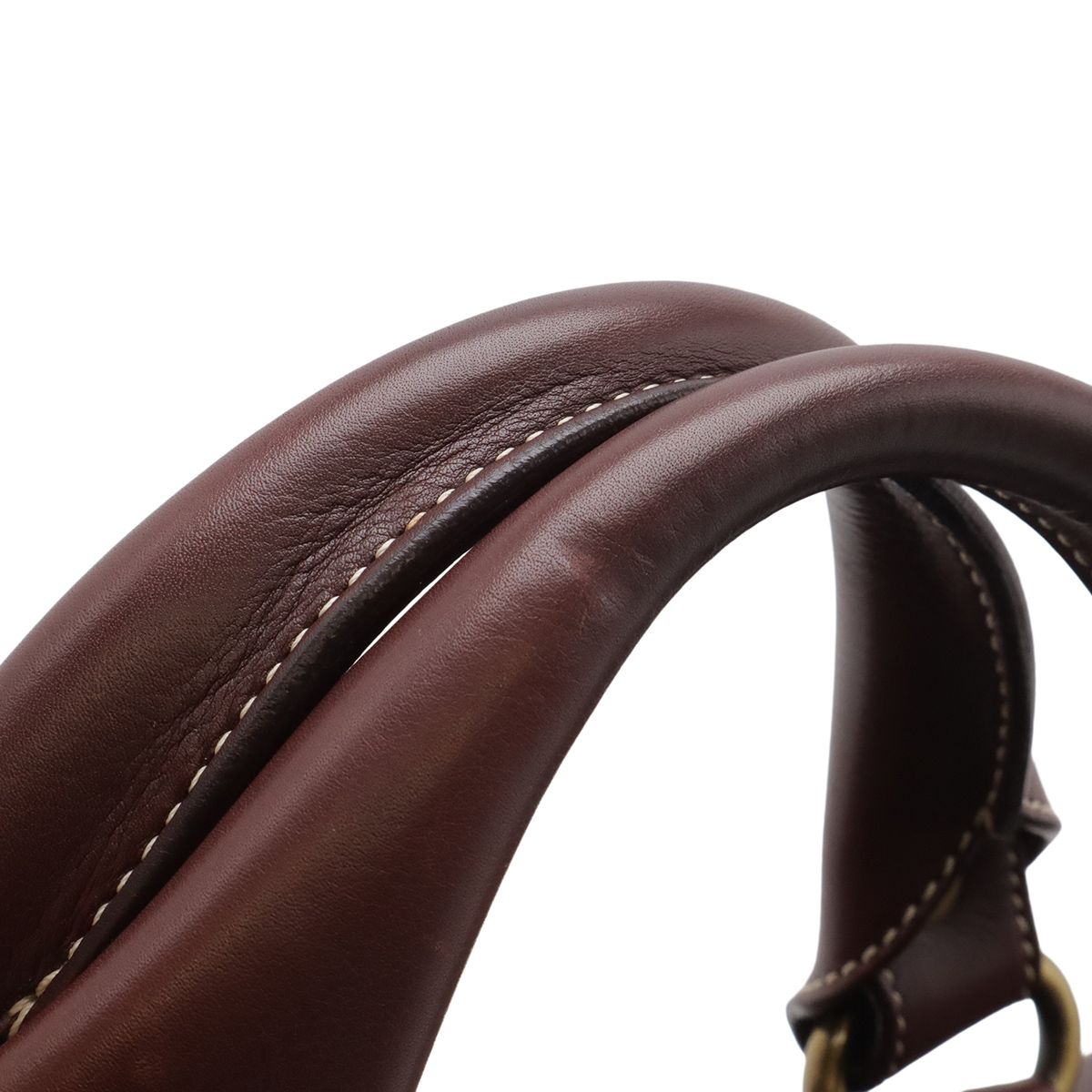 Celine Boogie Tote Leather Bordeaux Winered Gold — view 5