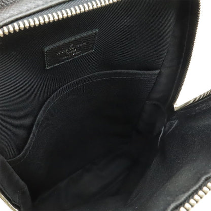 Louis Vuitton Taiga Avenue Sling Bag Leather Noir Black — view 8