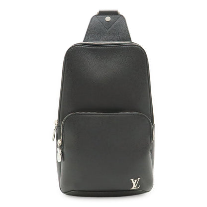 Louis Vuitton Taiga Avenue Sling Bag Leather Noir Black