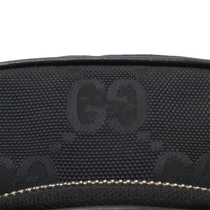 Gucci Off the Grid Shoulder Bag Pochette Nylon Canvas Black — view 4