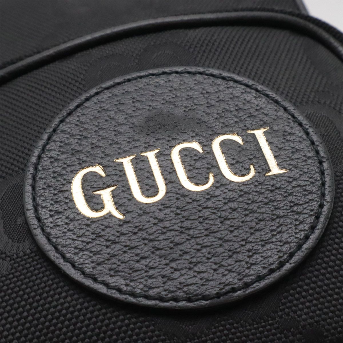 Gucci Off the Grid Shoulder Bag Pochette Nylon Canvas Black — view 6