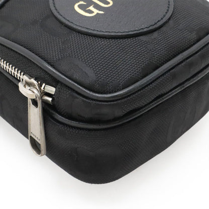 Gucci Off the Grid Shoulder Bag Pochette Nylon Canvas Black — view 3