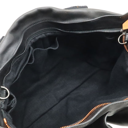 Hermes Caravan Horizontal MM Tote 2-Way Shoulder Bag Crossbody Vo Derma Leather — view 7